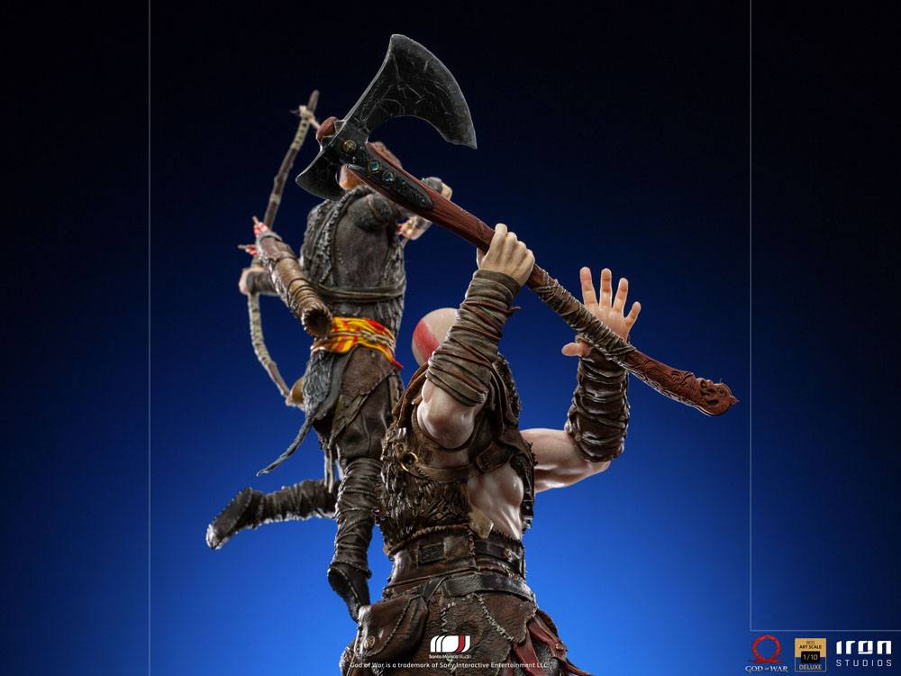 God of War BDS Art Scale Statue 1/10 Kratos & Atreus 34 cm