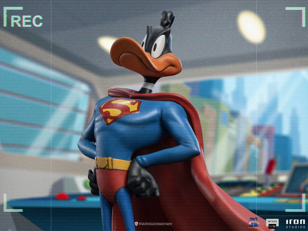 Space Jam: A New Legacy Art Scale Statue 1/10 Daffy Duck Superman 16 cm