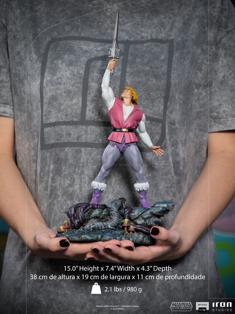 Masters of the Universe Art Scale Statue 1/10 Prince Adam 38 cm