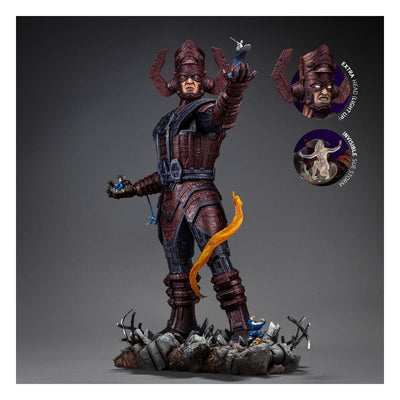 Fantastic Four Demi Art Scale Statue 1/20 Galactus Battle Diorama Deluxe 80 cm