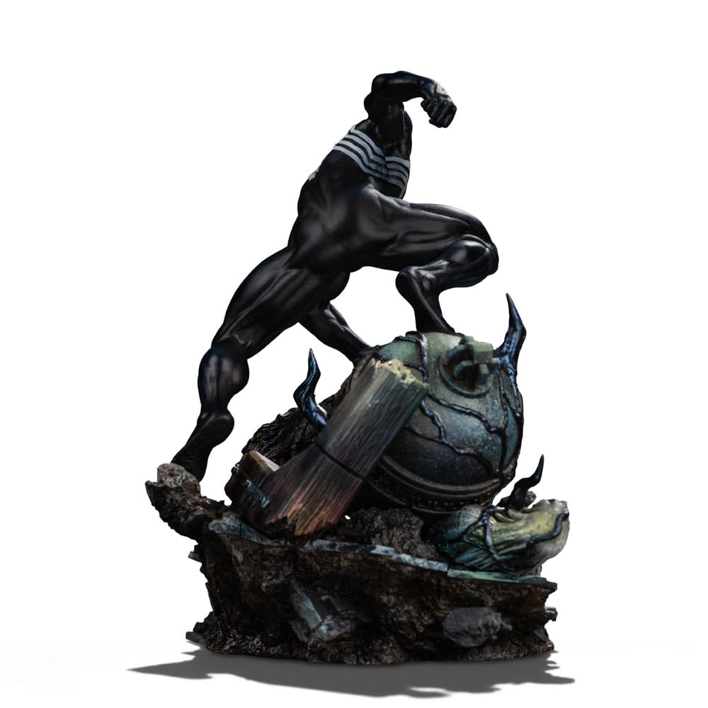 Marvel BDS Art Scale Statue 1/10 Spider-Man Black Costume 20 cm