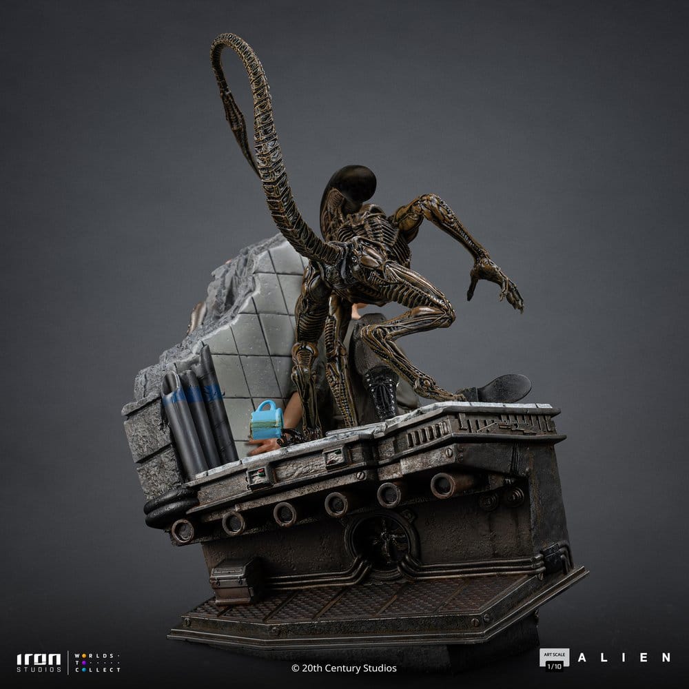 Alien 3 Art Scale Statue 1/10 Ellen Ripley and Dog Alien 23 cm