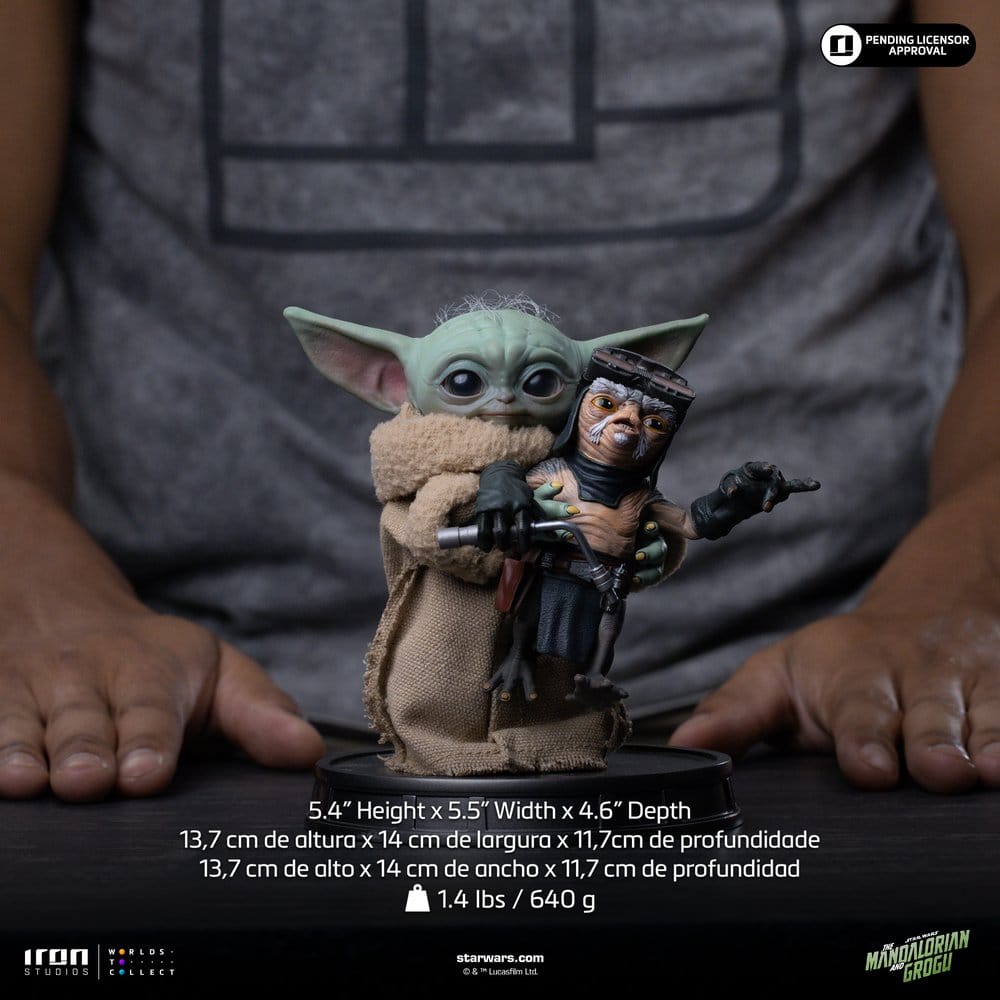 The Mandalorian & Grogu Grogu Collection Statue Grogu No Squeezy