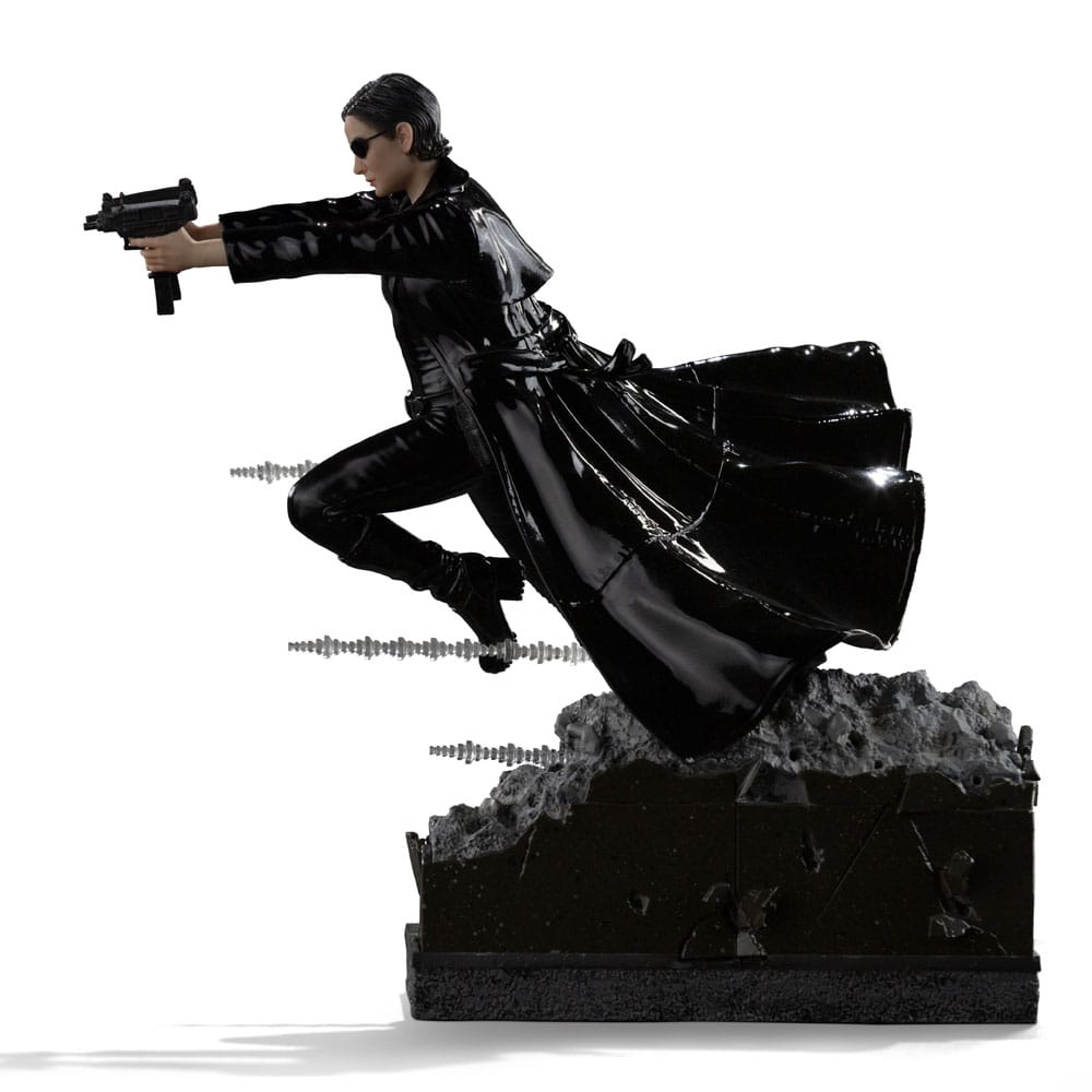 The Matrix Art Scale Statue 1/10 Trinity 22 cm