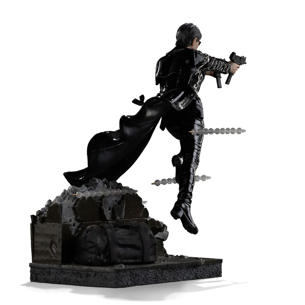 The Matrix Art Scale Statue 1/10 Trinity 22 cm