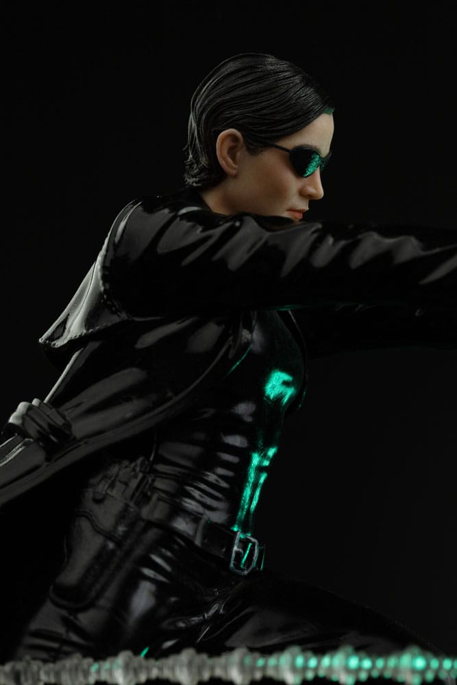 The Matrix Art Scale Statue 1/10 Trinity 22 cm