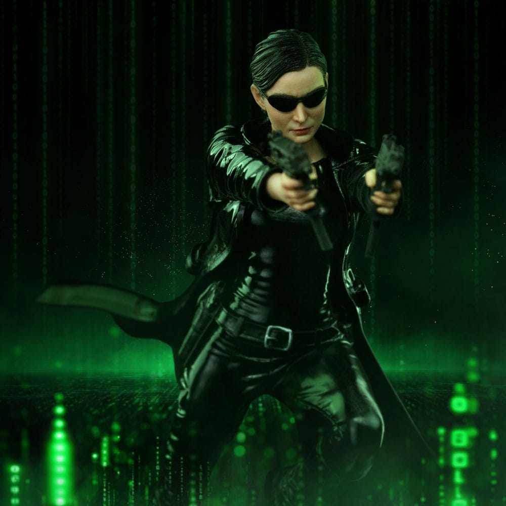 The Matrix Art Scale Statue 1/10 Trinity 22 cm