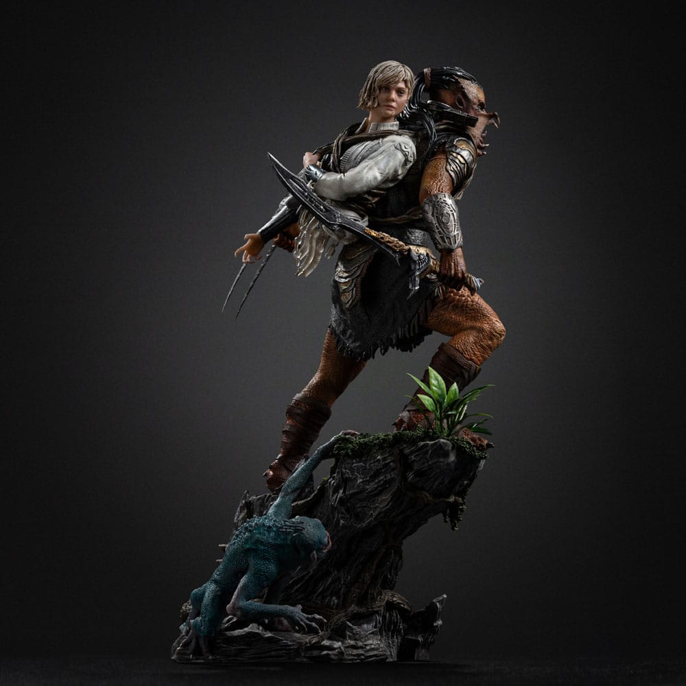 Predator: Badlands Art Scale Statue 1/10 Predator Dek & Thia 27 cm