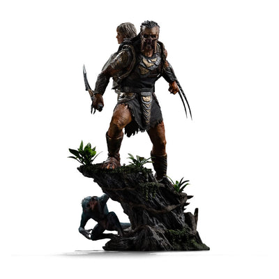 Predator: Badlands Art Scale Statue 1/10 Predator Dek &amp; Thia 27 cm