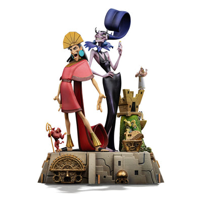 The Emperor's New Groove Deluxe Art Scale Statue 1/10 Kuzko &amp; Yzma 28 cm