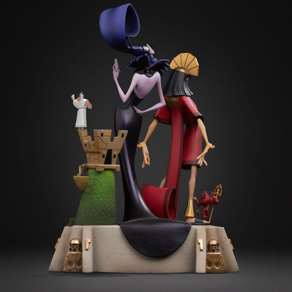 The Emperor's New Groove Deluxe Art Scale Statue 1/10 Kuzko &amp; Yzma 28 cm