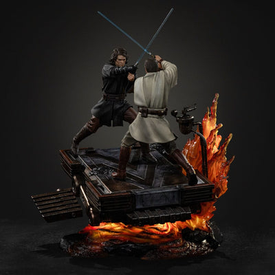 Star Wars Art Scale Statue 1/10 Anakin vs. Obi Wan 34 cm