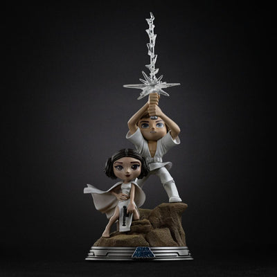 Star Wars Mini Co. PVC Figure Luke & Leia 30 cm