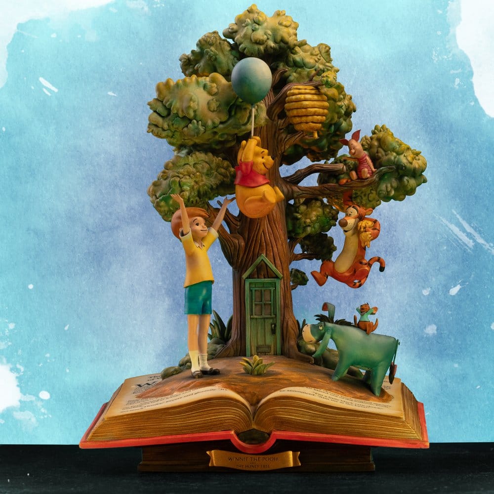 Disney Classics Deluxe Art Scale Statue 1/10 Winnie the Pooh and Friends (100th Anniversary) 31 cm