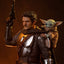 The Mandalorian & Grogu Art Scale Statue 1/10 The Mandalorian and Grogu 25 cm