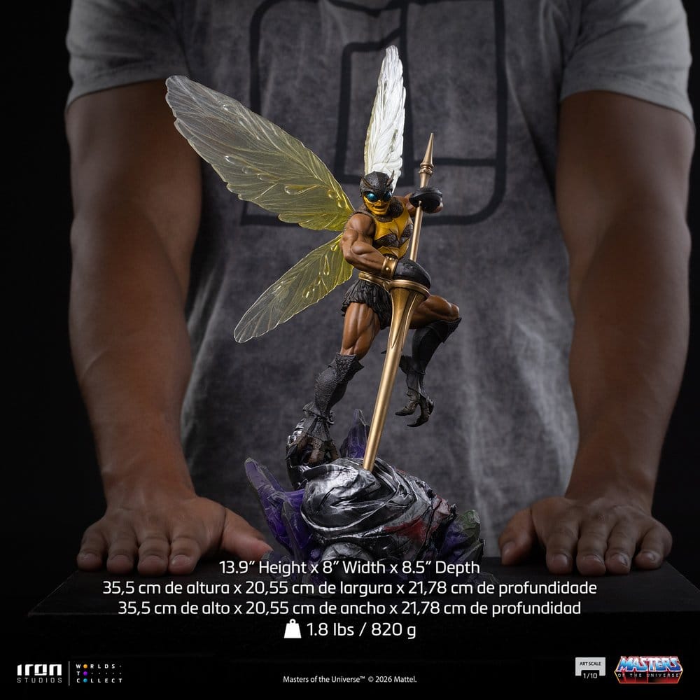 Masters of the Universe Art Scale Statue 1/10 Buzz-Off 36 cm