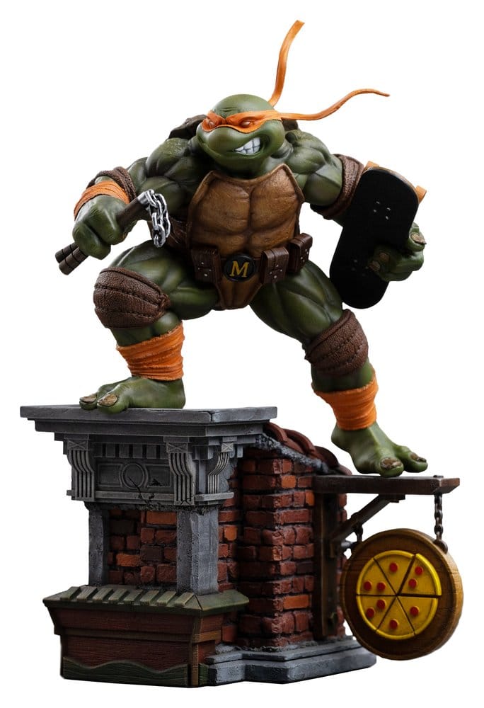 Teenage Mutant Ninja Turtles Art Scale Statue 1/10 Michelangelo Unleashed 24 cm