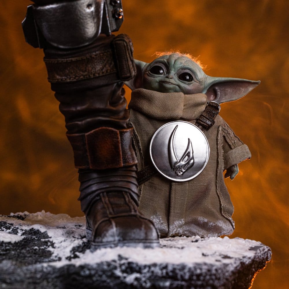 The Mandalorian & Grogu Legacy Replica Statue 1/4 The Mandalorian and Grogu 57 cm