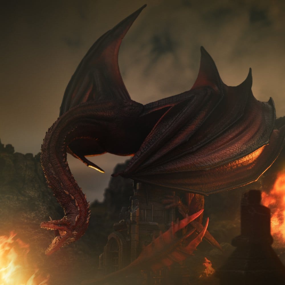 House of the Dragon Icons Statue Caraxes 36 cm