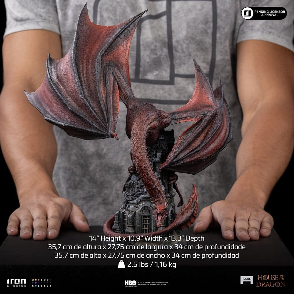 House of the Dragon Icons Statue Caraxes 36 cm