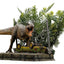 Jurassic Park Icons Statue T-Rex Breakout Set A 17 cm