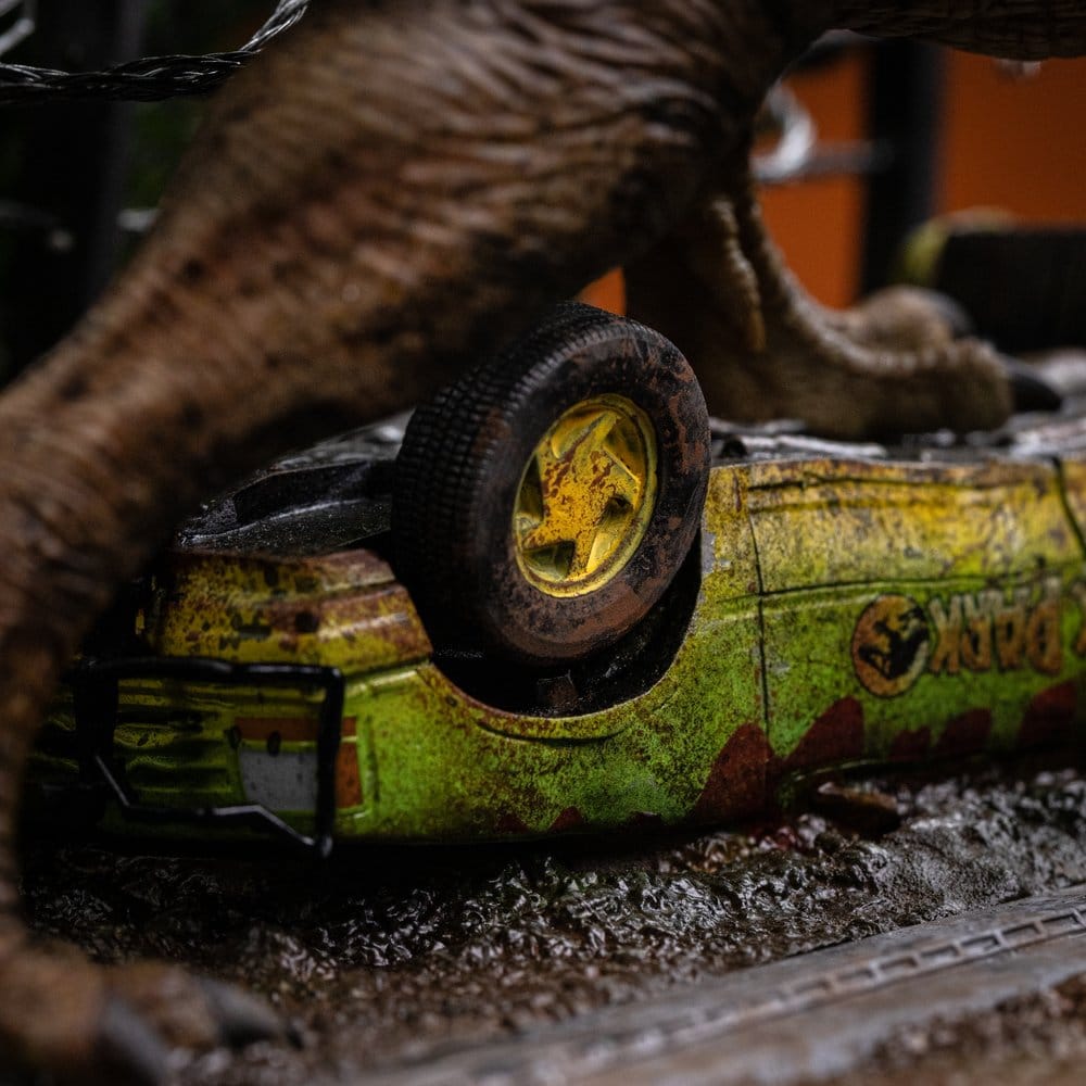 Jurassic Park Icons Statue T-Rex Breakout Set A 17 cm