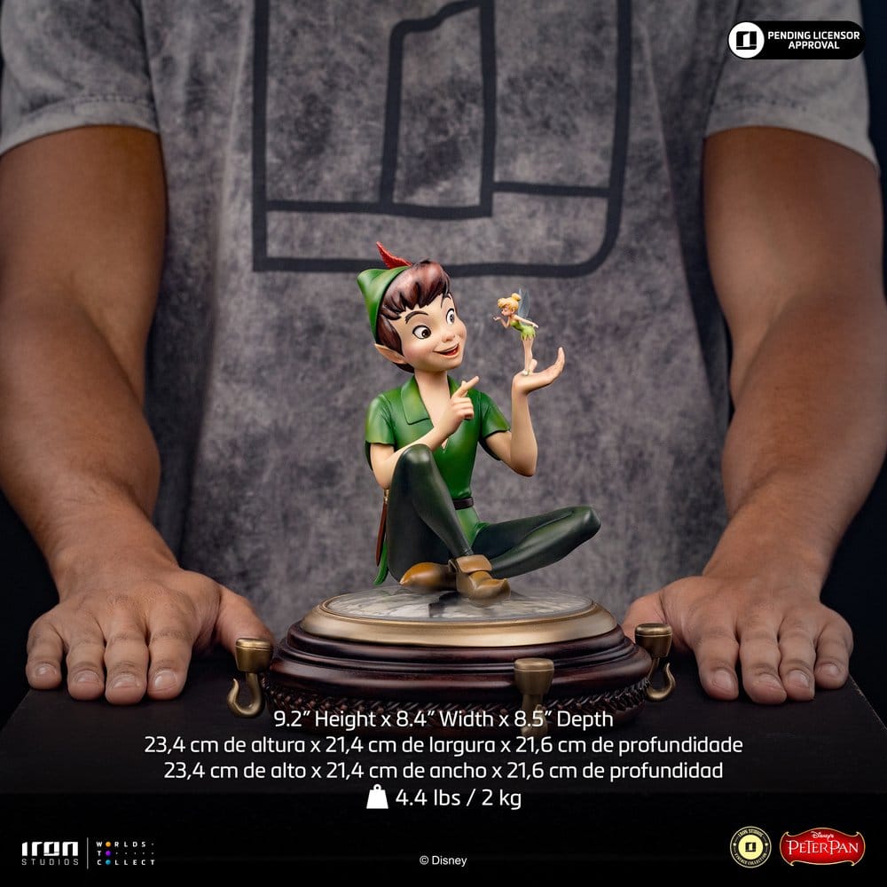 Peter Pan (1953) Art Scale Statue 1/10 Peter Pan & Tinkerbell 23 cm
