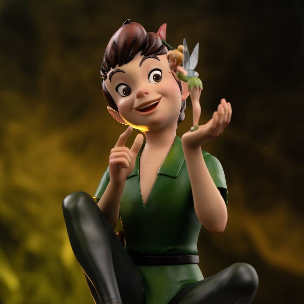 Peter Pan (1953) Art Scale Statue 1/10 Peter Pan & Tinkerbell 23 cm