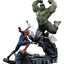 Marvel Comics Art Scale Statue 1/10 Spider-Man vs Hulk 38 cm