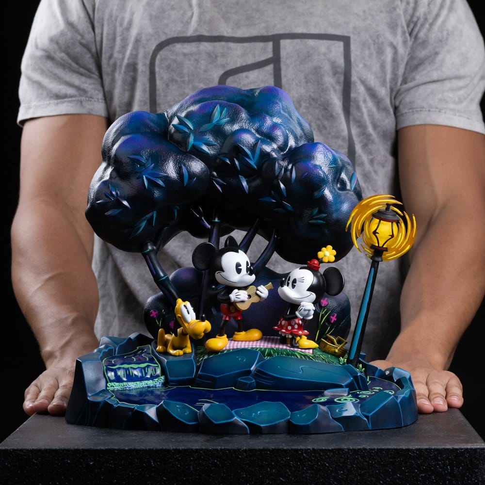 Disney Classics Art Scale Statue 1/10 Mickey, Minnie and Pluto 31 cm