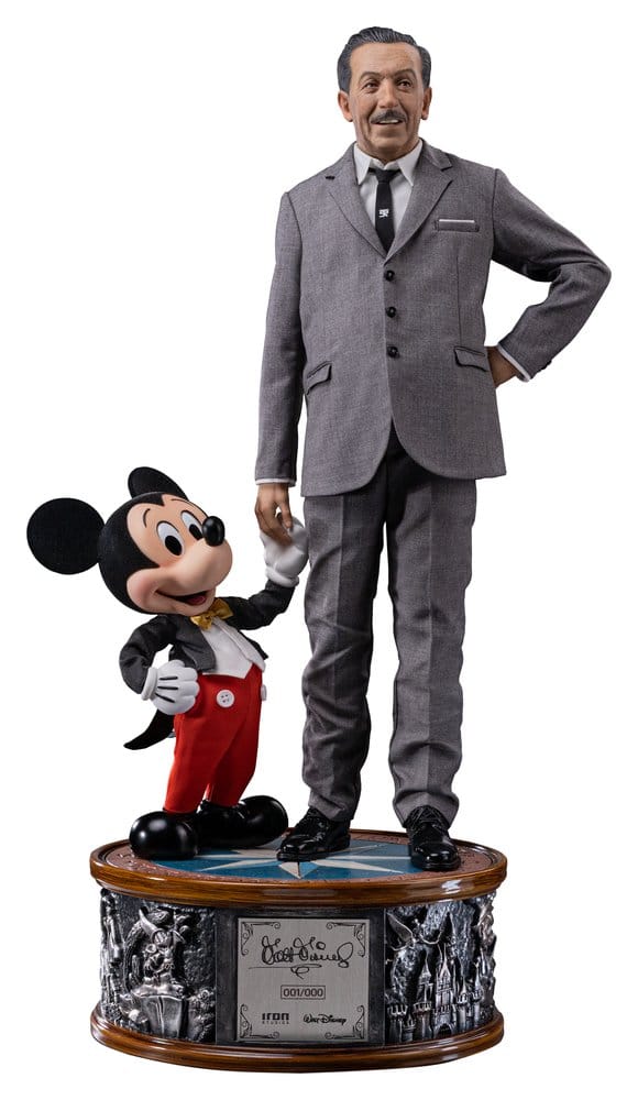 Disney Classics Legacy Replica Statue 1/4 Walt Disney & Mickey Mouse 59 cm