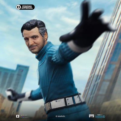 Fantastic Four Art Scale Statue 1/10 Mr. Fantastic and HERBIE 26 cm