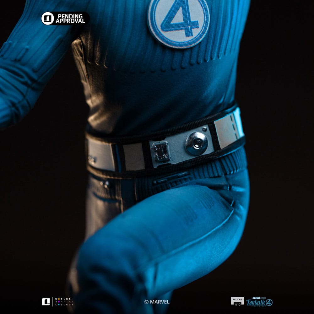 Fantastic Four Art Scale Statue 1/10 Mr. Fantastic and HERBIE 26 cm