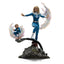 Fantastic Four Art Scale Statue 1/10 Invisible Woman and Franklin 28 cm