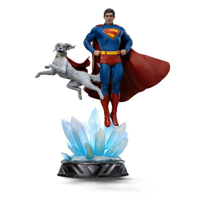 Superman Legacy Art Scale Statue 1/10 Superman &amp; Krypto 32 cm