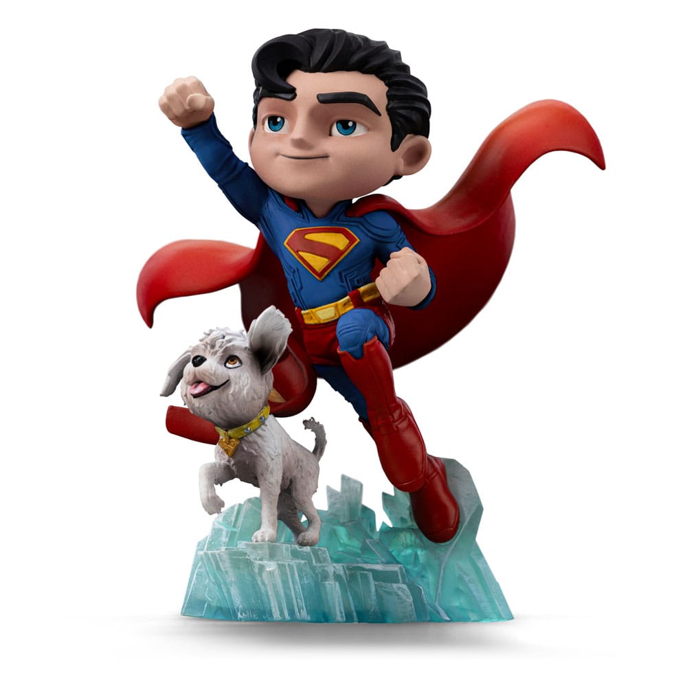 Superman Legacy Mini Co. PVC Figure Superman &amp; Krypto 17 cm