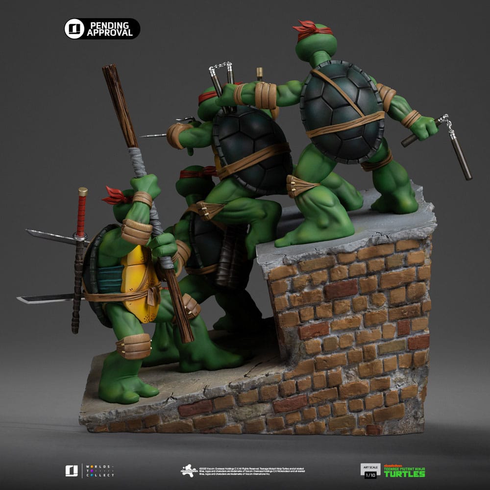 Teenage Mutant Ninja Turtles Art Scale Statue 1/10 Teenage Mutant Ninja Turtles Kevin Eastman Version 24 cm