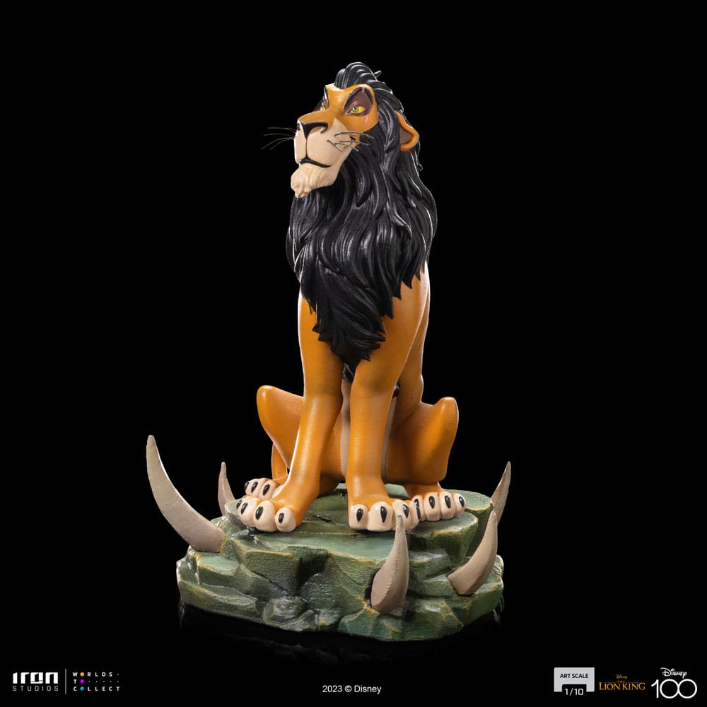 The Lion King Art Scale Statue 1/10 Scar Regular 16 cm