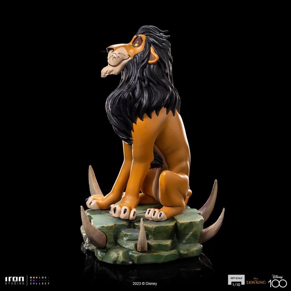 The Lion King Art Scale Statue 1/10 Scar Regular 16 cm