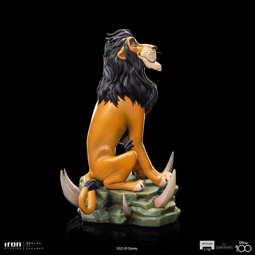 The Lion King Art Scale Statue 1/10 Scar Regular 16 cm