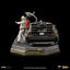 Back to the Future Art Scale Statue 1/10 DeLorean Full Set 23 cm