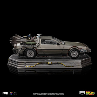 Back to the Future Art Scale Statue 1/10 DeLorean 23 cm