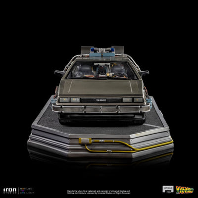 Back to the Future Art Scale Statue 1/10 DeLorean 23 cm