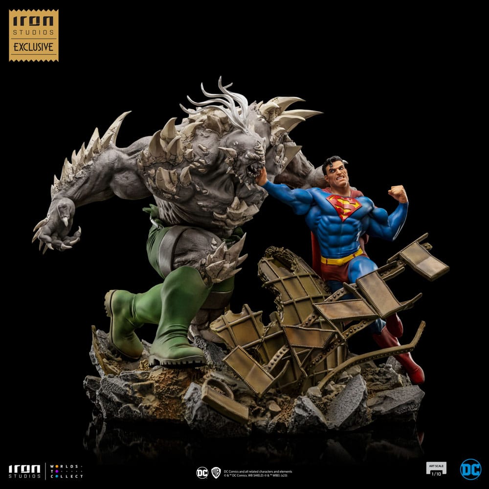 DC Comics BDS Art Scale Statue 1/10 Superman vs Doomsday heo EU Exclusive 30 cm