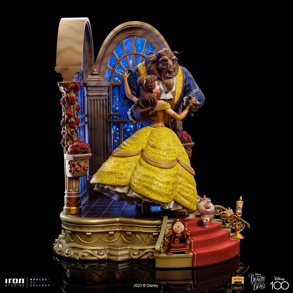 Disney Art Scale Deluxe Statue 1/10 Beauty and the Beast 29 cm