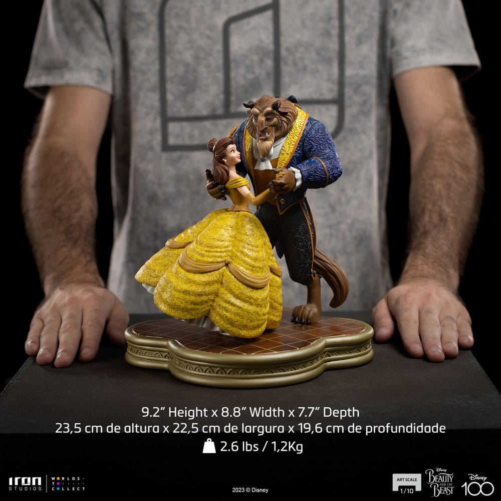 Disney Art Scale Statue 1/10 Beauty and the Beast 29 cm