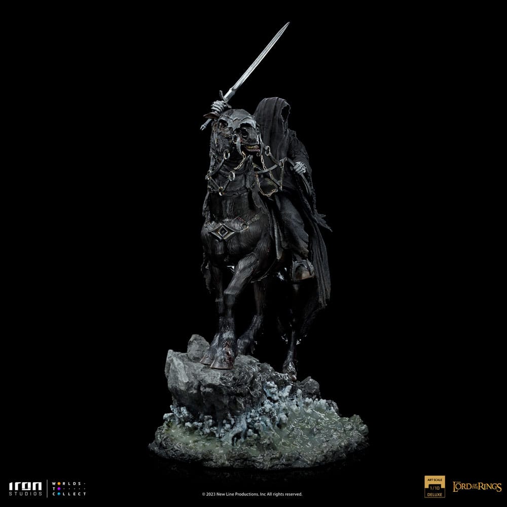 Lord Of The Rings Deluxe Art Scale Statue 1/10 Nazgul on Horse 42 cm