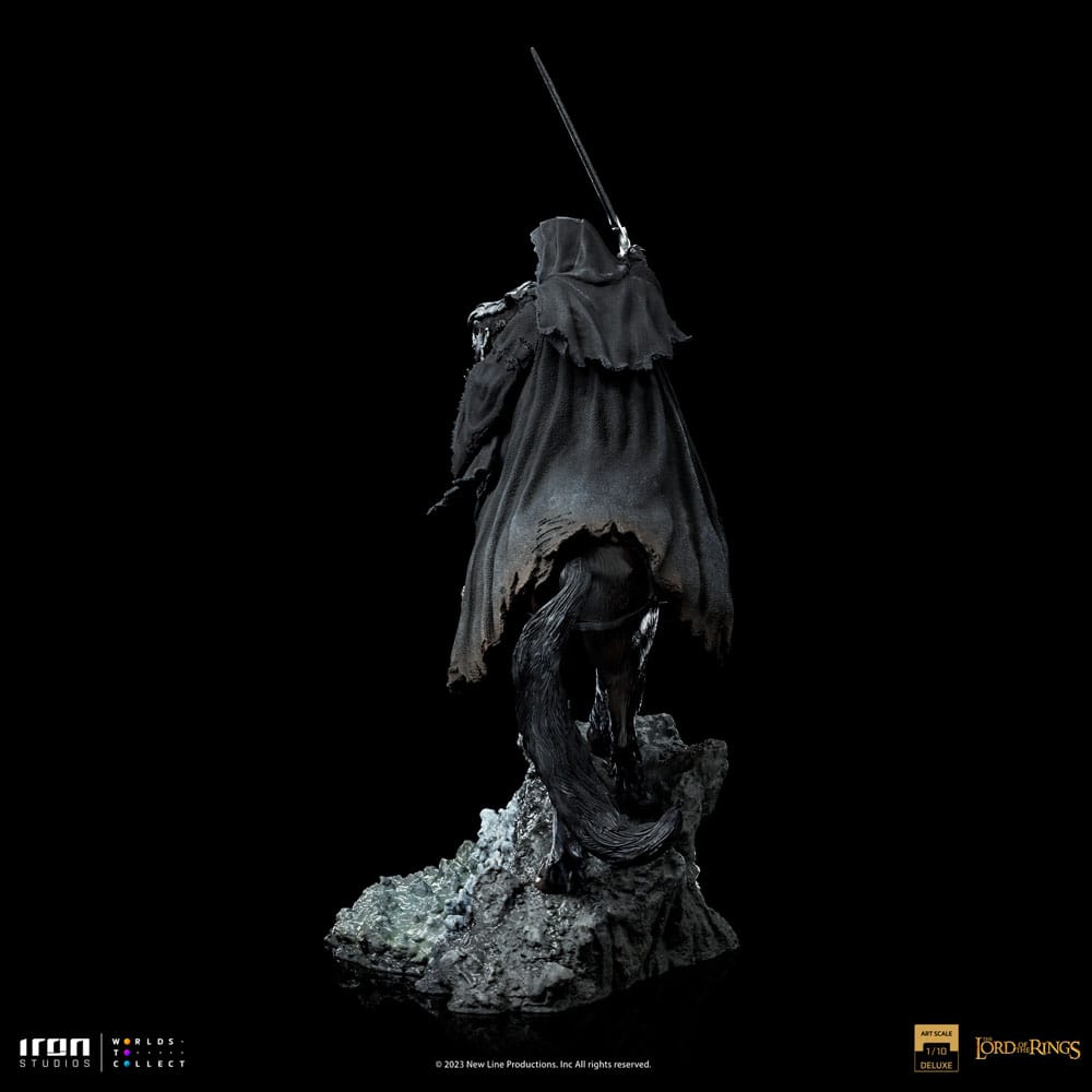 Lord Of The Rings Deluxe Art Scale Statue 1/10 Nazgul on Horse 42 cm