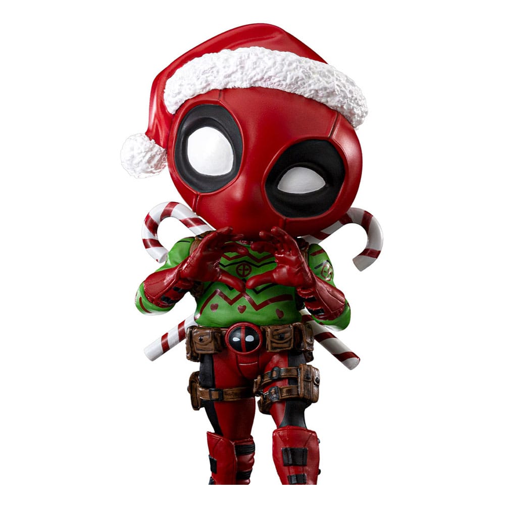 X-Men Mini Co. PVC Figure Deadpool Christmas Version 15 cm