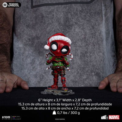 X-Men Mini Co. PVC Figure Deadpool Christmas Version 15 cm